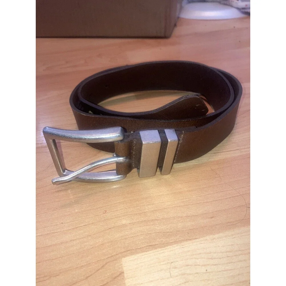 Men’s Levis Genuine Leather Belt 11LV02BZ Sz 34/85